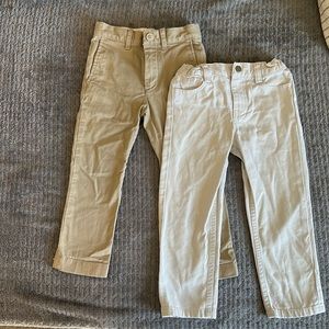 Boys khaki pants